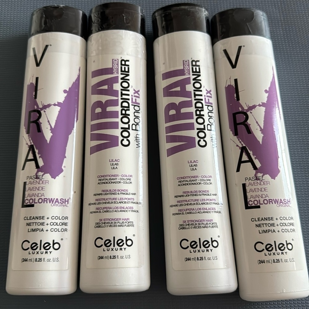 Celeb Viral Lavender/Purple Shampoo Conditioner Duo
